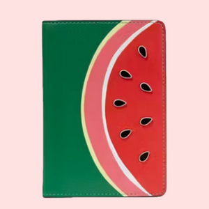 New Kate Spade Watermelon Passport Cover NWT